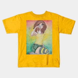 Elizabeth Darcy my love Kids T-Shirt